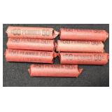 (7) Rolls S Mint L. Cents: