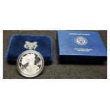 2011-W Proof Silver Eagle w/ Case & COA