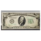 1934A $10 FR Note VF