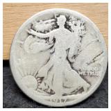 1917 W. Liberty Half Dollar