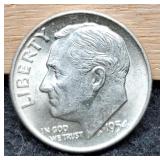 1954-D R. Dime MS65