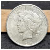 1922-S Peace Dollar VF