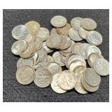 (47) Different Silver R. Dimes,