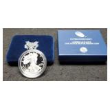 2016-W Proof Silver Eagle w/ Case & COA