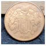 1865 Two Cent