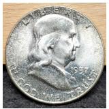 1957 F. Half Dollar MS