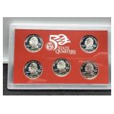 2003 5 Quarter Silver Proof Set