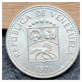 1971 Venezuela 10 Centimos Unc.