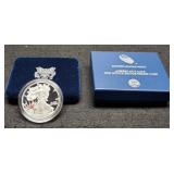 2020-S Proof Silver Eagle w/ Case & COA