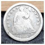 1853 Half Dime