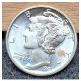 1941-S M. Dime MS65