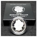 2023-S Morgan Dollar Proof 999 Silver w/