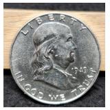 1949 F. Half Dollar BU