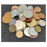 40+ Foreign Coins Nice Variety