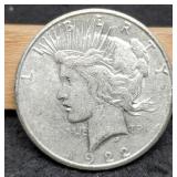 1922-S Peace Dollar XF