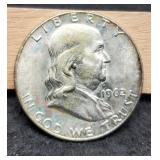 1962-D F. Half Dollar XF