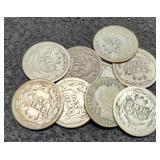 (10) Barber Dimes