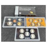 2011 14 Coin Silver Proof Set