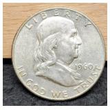 1960-D F. Half Dollar VF