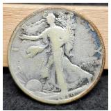 1919 W. Liberty Half Dollar VG