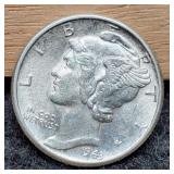 1943 M. Dime MS65