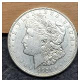 1921-D Morgan Dollar XF