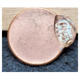 Mint Mis Struck Wheat Cent