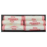 (6) 2009 L. Bicentennial Cents BU