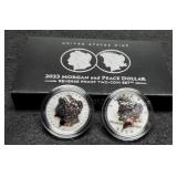 2023-S Morgan & Peace Dollar Reverse Proof 2