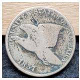 1857 Flying Eagle Cent