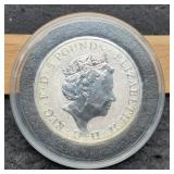 2021 2 Troy Oz. Silver Queen