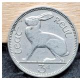 1953 Ireland 3 Pence