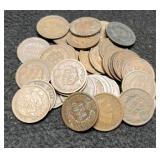 (36) Indian Head Cents Back To 1886