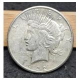1922-S Peace Dollar XF