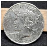 1923-D Peace Dollar XF