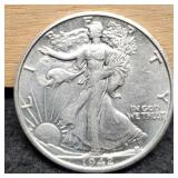 1942-S W. Liberty Half Dollar BU