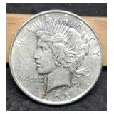 1923-D Peace Dollar XF