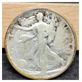 1921-S W. Liberty Half Dollar VG