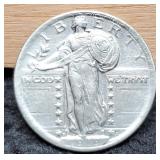 1919-D S. Liberty Quarter MS60 Nice Semi Key