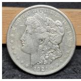 1921-S Morgan Dollar XF