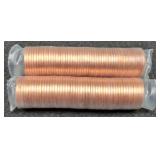 (2) Rolls 2009 Lincoln Cents "Formative Years