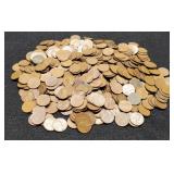 (5) Hundred Wheat Cents 1940-1958