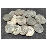 (20) K. Half Dollars 1971 Up To 2001