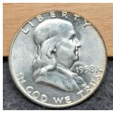 1958 F. Half Dollar MS