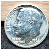 1962 Proof R. Dime