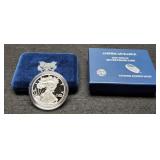 2013-W Proof Silver Eagle w/ Case & COA