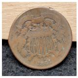 1864 Two Cent