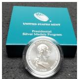 U.S. Mint 1 Troy Oz. Silver Presidential Metal