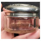 2 1/2" Pin Dish w/ Sterling Silver Lid,