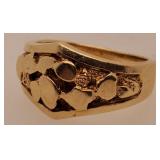 14 K Gold Ring Size 4.7, 5.4 Grams